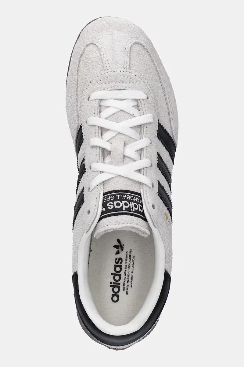 sneakers in pelle Handball Spezial Lo Pro donna colore grigio KJ3628 miniatura 4