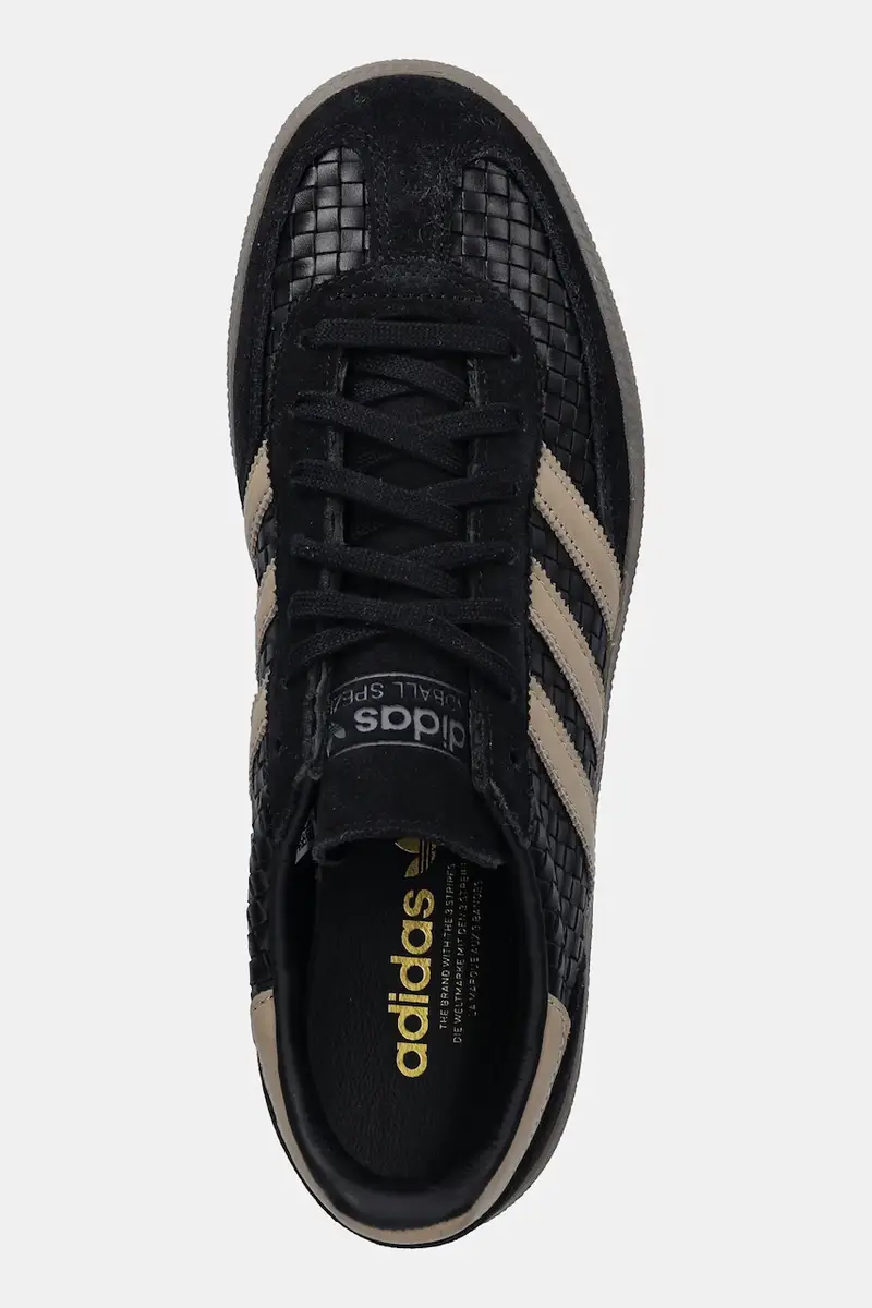 sneakers in pelle Handball Spezial uomo colore nero KI8688 miniatura 4