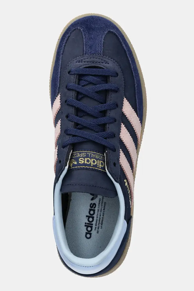 sneakers in pelle Handball Spezial W donna colore blu navy JR0851 miniatura 4