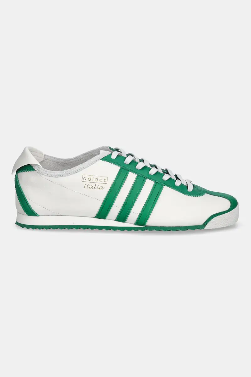 sneakers in pelle Italia 60s Made in Italy colore verde JR8377 miniatura 2