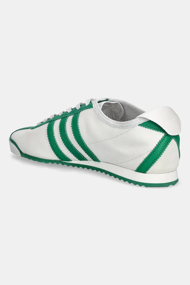 sneakers in pelle Italia 60s Made in Italy colore verde JR8377 miniatura 3