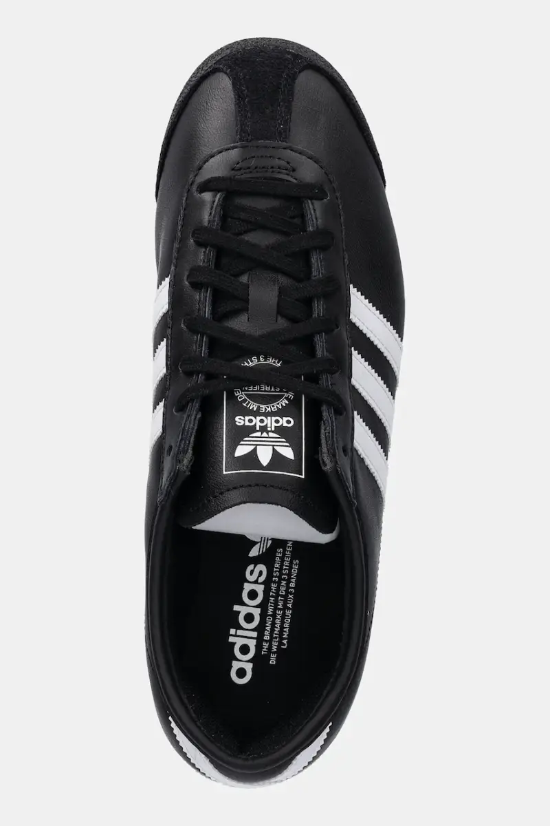 sneakers in pelle Italia 70S colore nero JS1324 miniatura 4