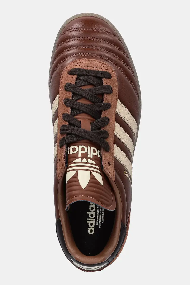 sneakers in pelle Samba Jp Marrone miniatura 4