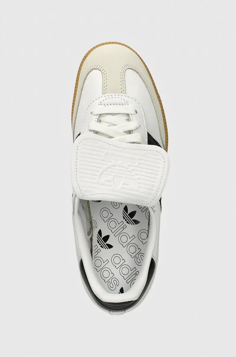 sneakers in pelle Samba LT colore bianco IG4279 miniatura 4