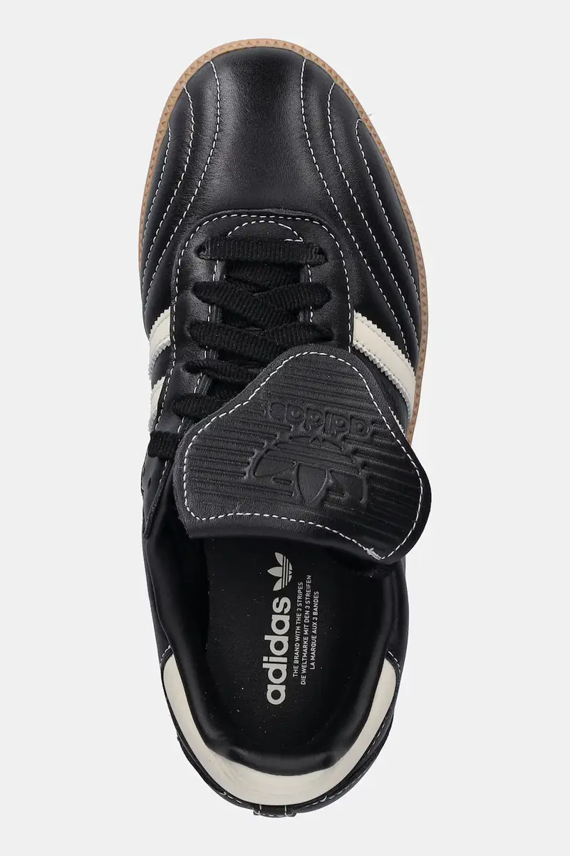 sneakers in pelle Samba LT donna colore nero JS3937 miniatura 4