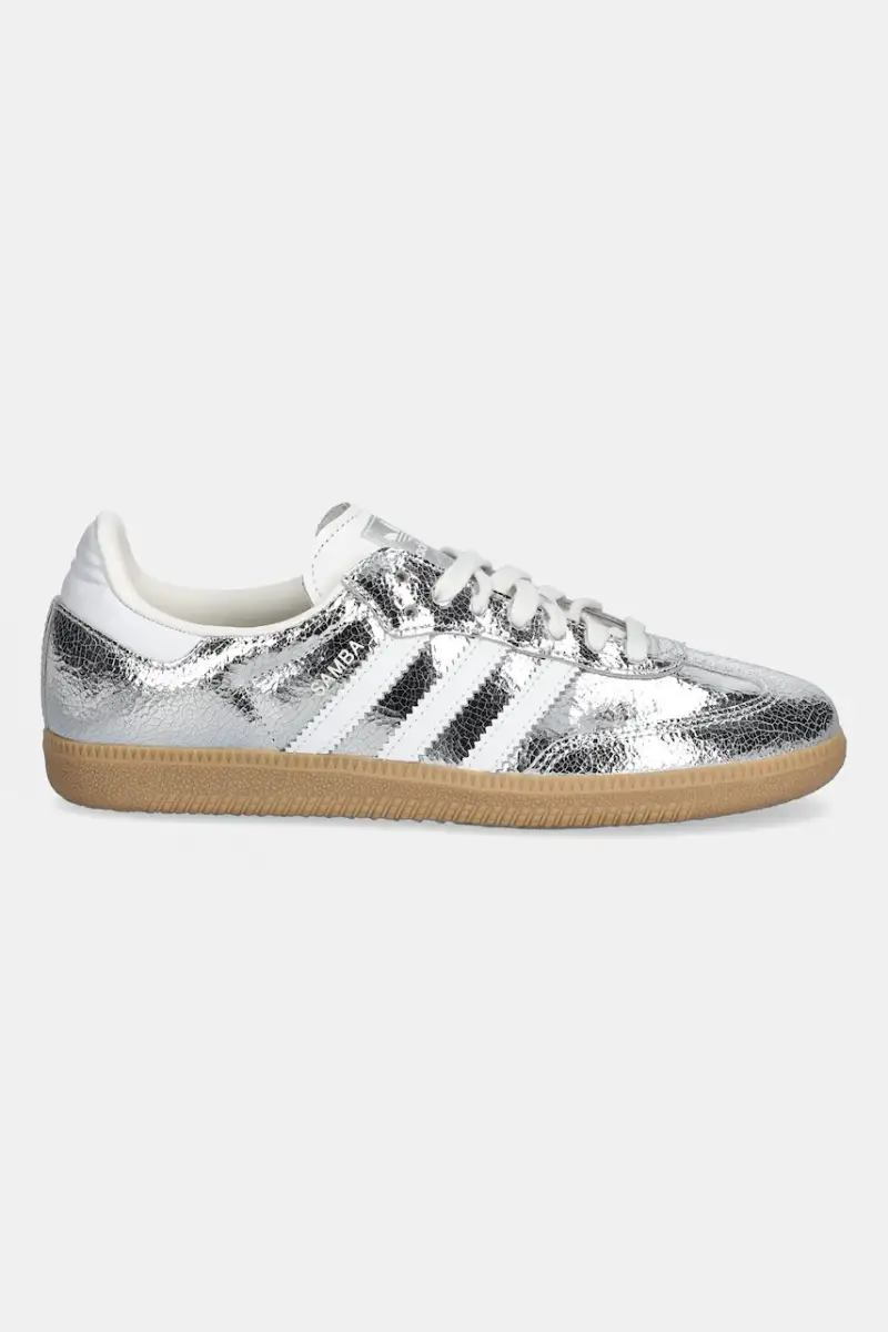 sneakers in pelle Samba OG Argento miniatura 2