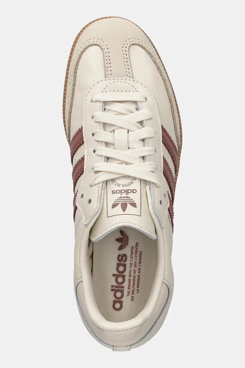 sneakers in pelle Samba Og Beige miniatura 4