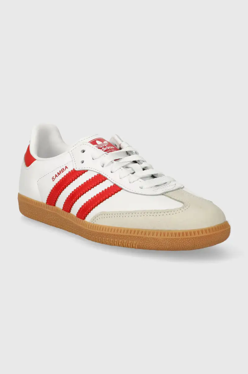 sneakers in pelle Samba OG colore bianco IF6513 miniatura 2