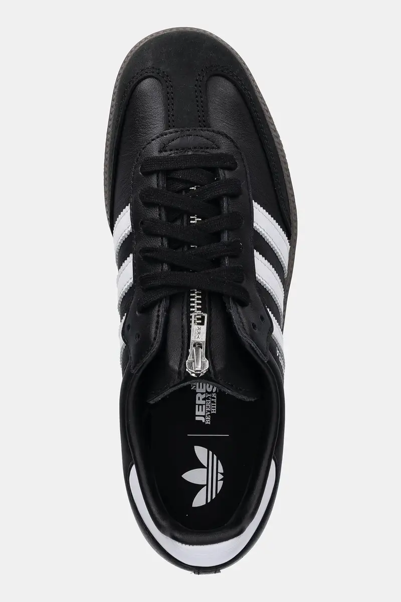 sneakers in pelle Samba OG colore nero JQ8835 miniatura 4