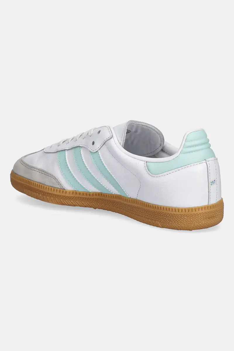 sneakers in pelle SAMBA OG colore turchese JP5481 miniatura 3
