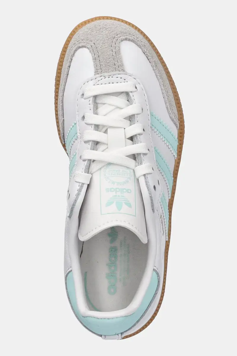 sneakers in pelle SAMBA OG colore turchese JP5485 miniatura 4