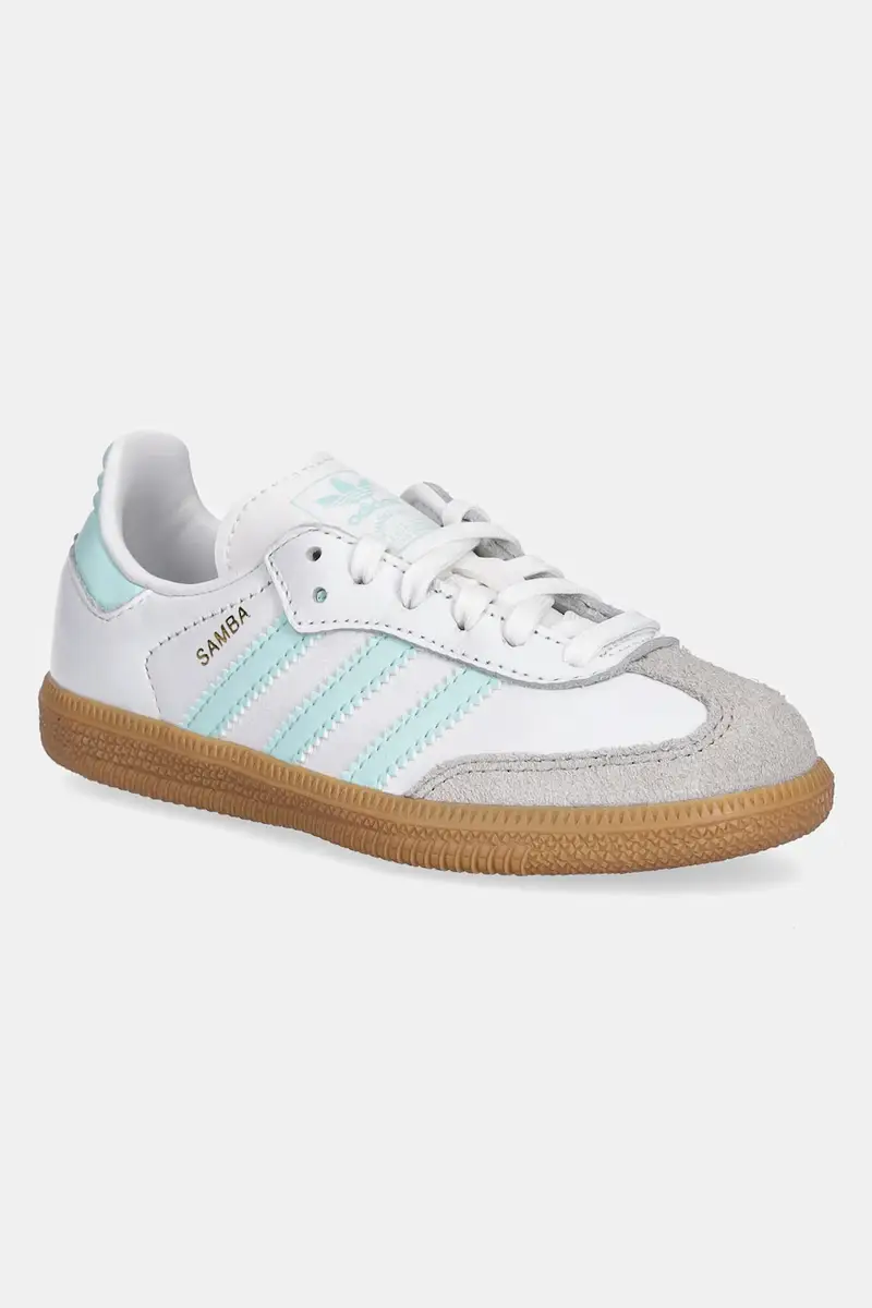 sneakers in pelle SAMBA OG colore turchese JP5485