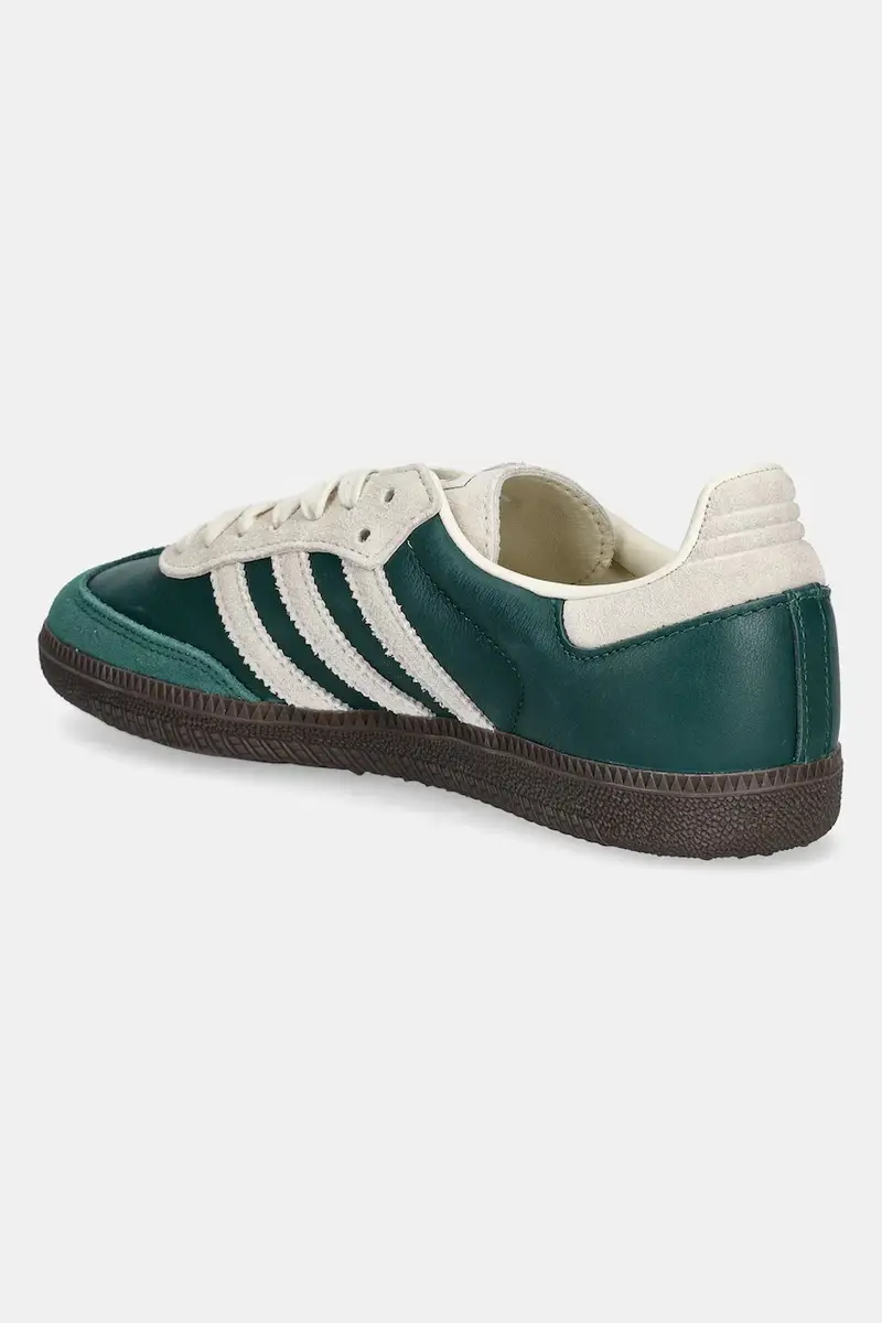 sneakers in pelle Samba OG colore verde JI3215 miniatura 3