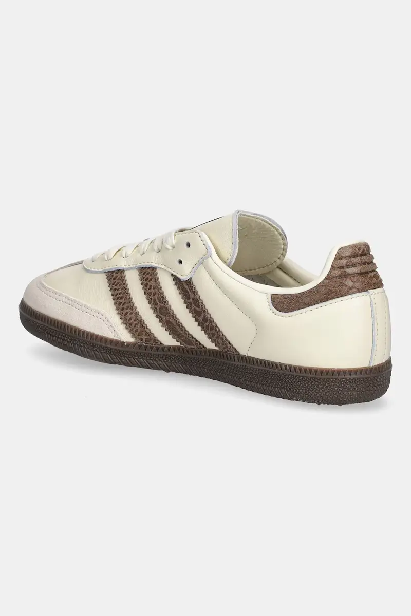 sneakers in pelle Samba Og donna colore beige IH3980 miniatura 3