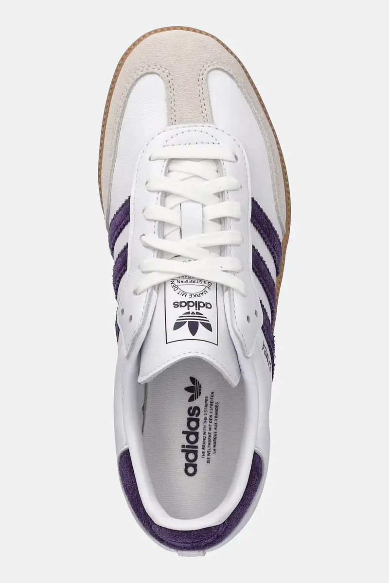 sneakers in pelle Samba OG donna colore bianco JS1392 miniatura 4