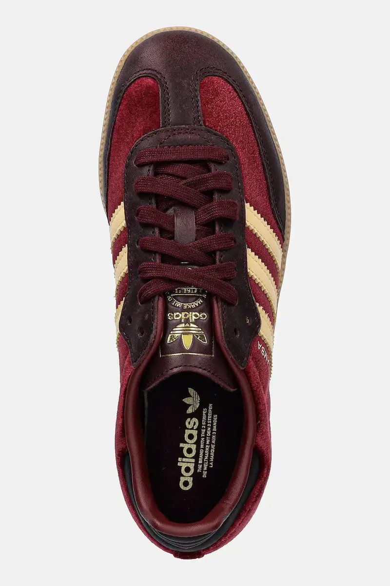 sneakers in pelle Samba OG Granata miniatura 4