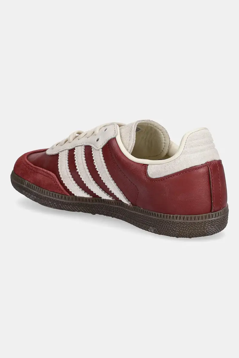 sneakers in pelle Samba OG J colore granata JH7863 miniatura 3
