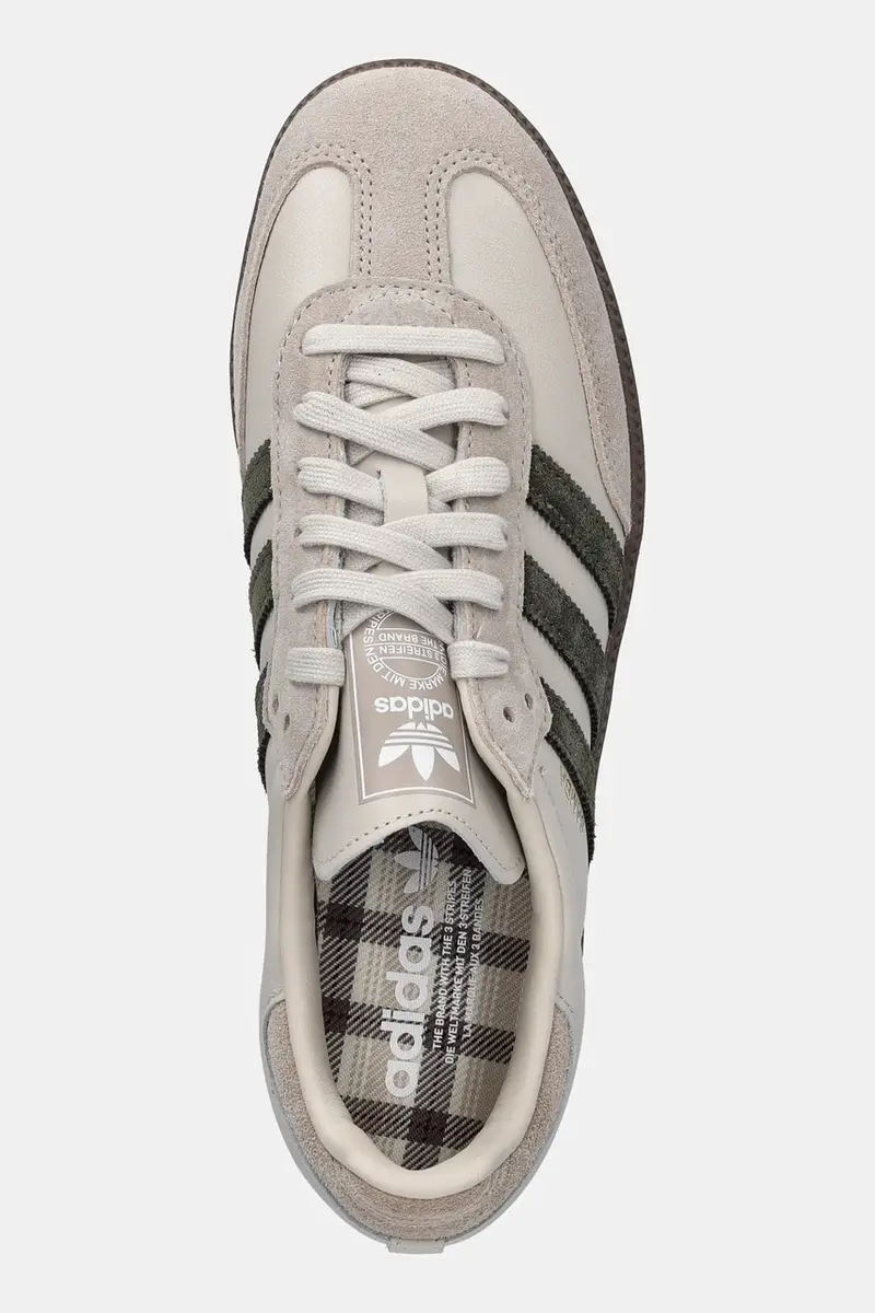 sneakers in pelle Samba Og uomo colore beige JR0893 miniatura 4