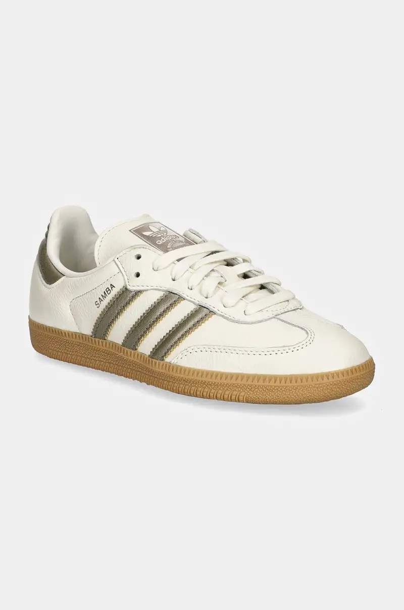 sneakers in pelle Samba OG W colore beige IG1964