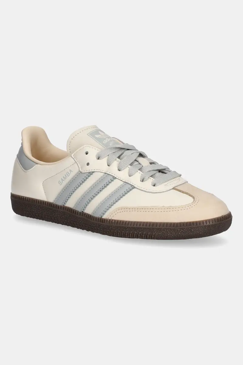 sneakers in pelle Samba OG W colore beige JH7299