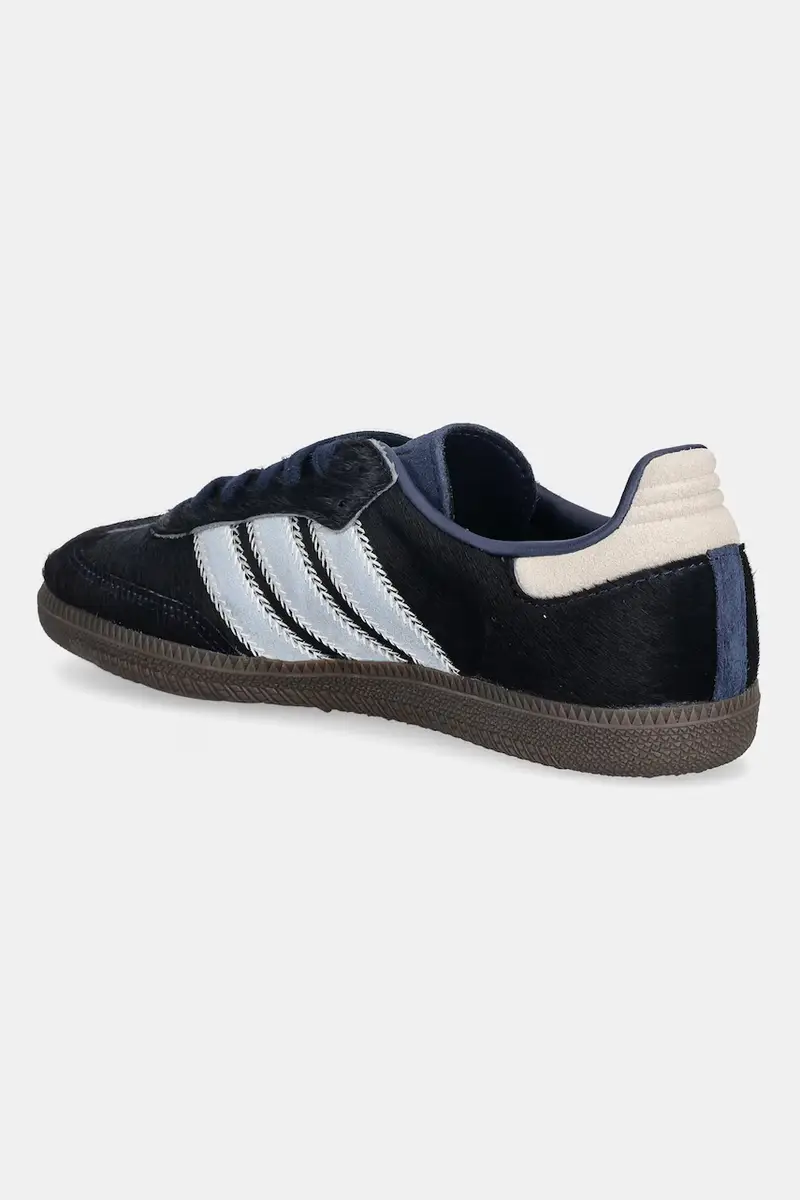 sneakers in pelle Samba OG W colore blu navy JS3934 miniatura 3