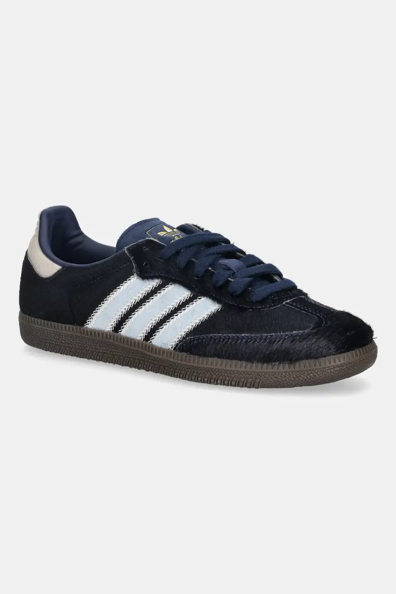 sneakers in pelle Samba OG W colore blu navy JS3934