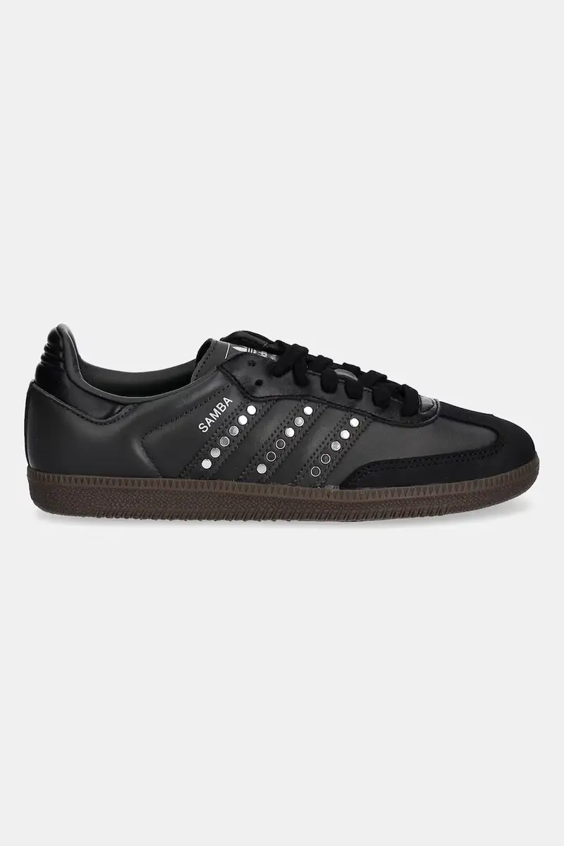 sneakers in pelle Samba OG W colore verde JR8869 Nero miniatura 2
