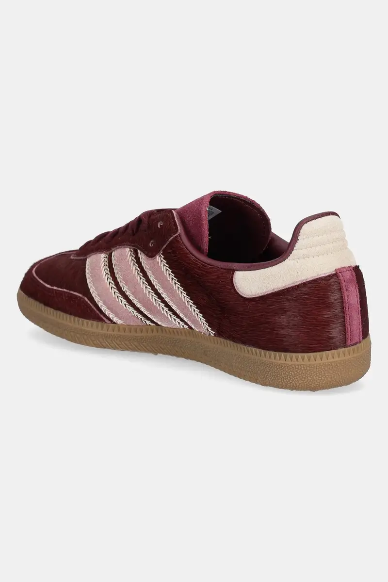 sneakers in pelle Samba OG W donna colore granata JP5330 miniatura 3