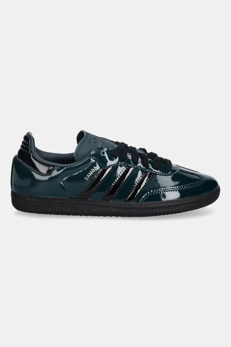 sneakers in pelle Samba OG W donna colore verde JR8750 miniatura 2