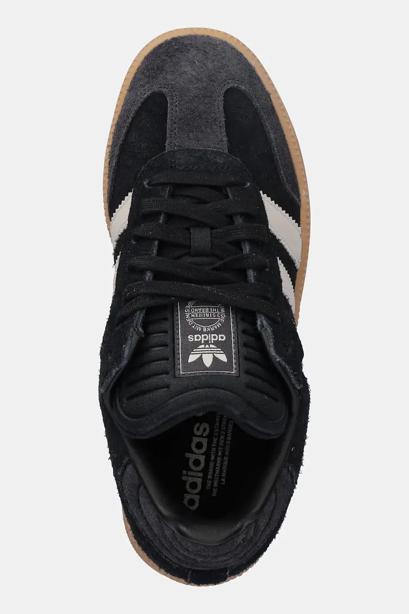 sneakers in pelle Samba XLG colore nero JS3825 miniatura 4