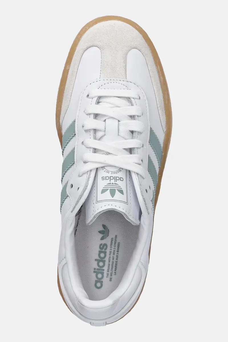 sneakers in pelle Sambae colore bianco JP5609 miniatura 4