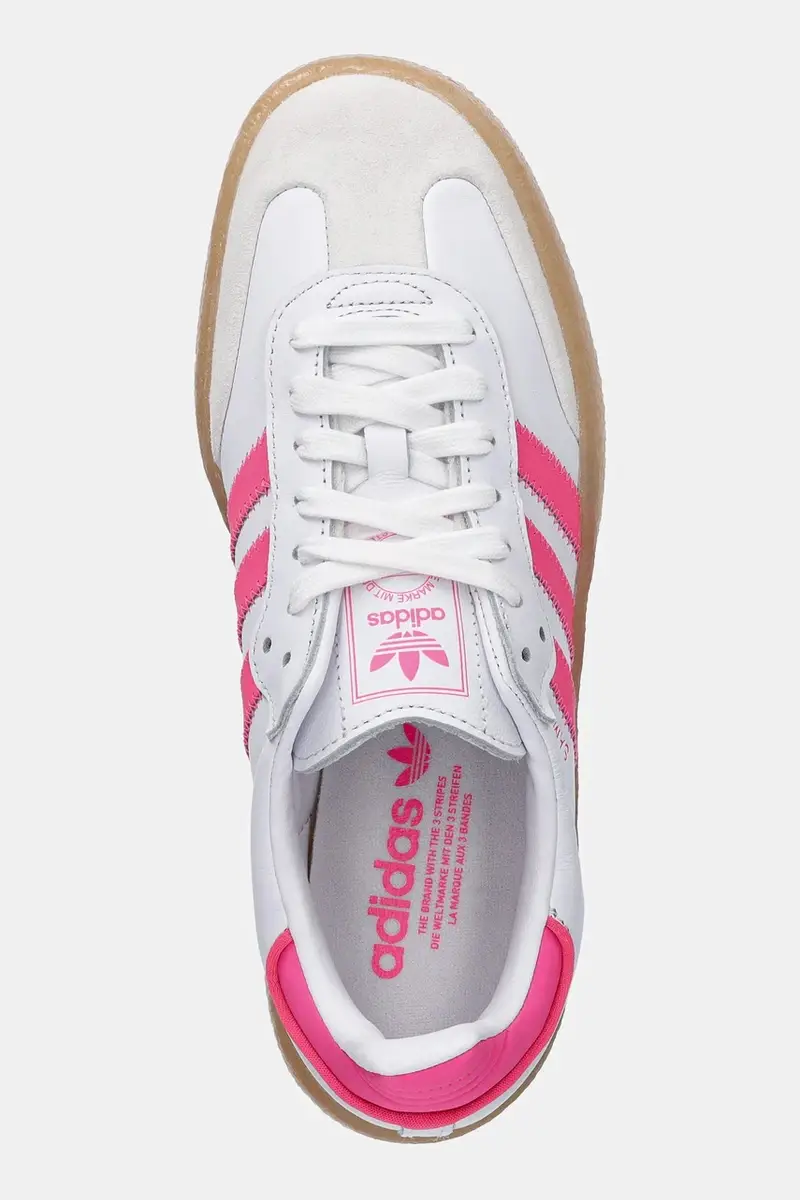 sneakers in pelle Sambae donna colore bianco JS3940 miniatura 4