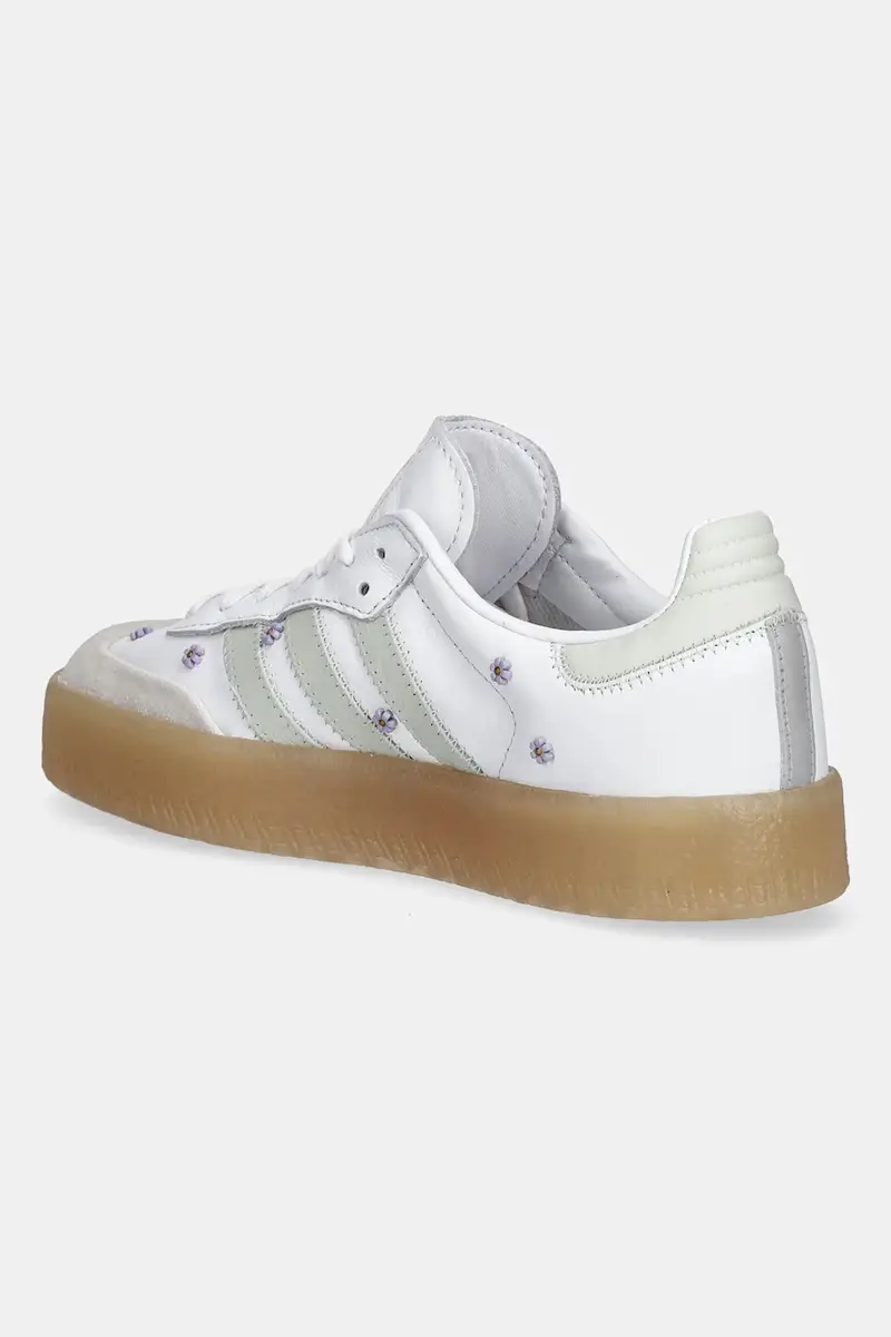 sneakers in pelle Sambae W donna colore bianco JS3954 miniatura 3