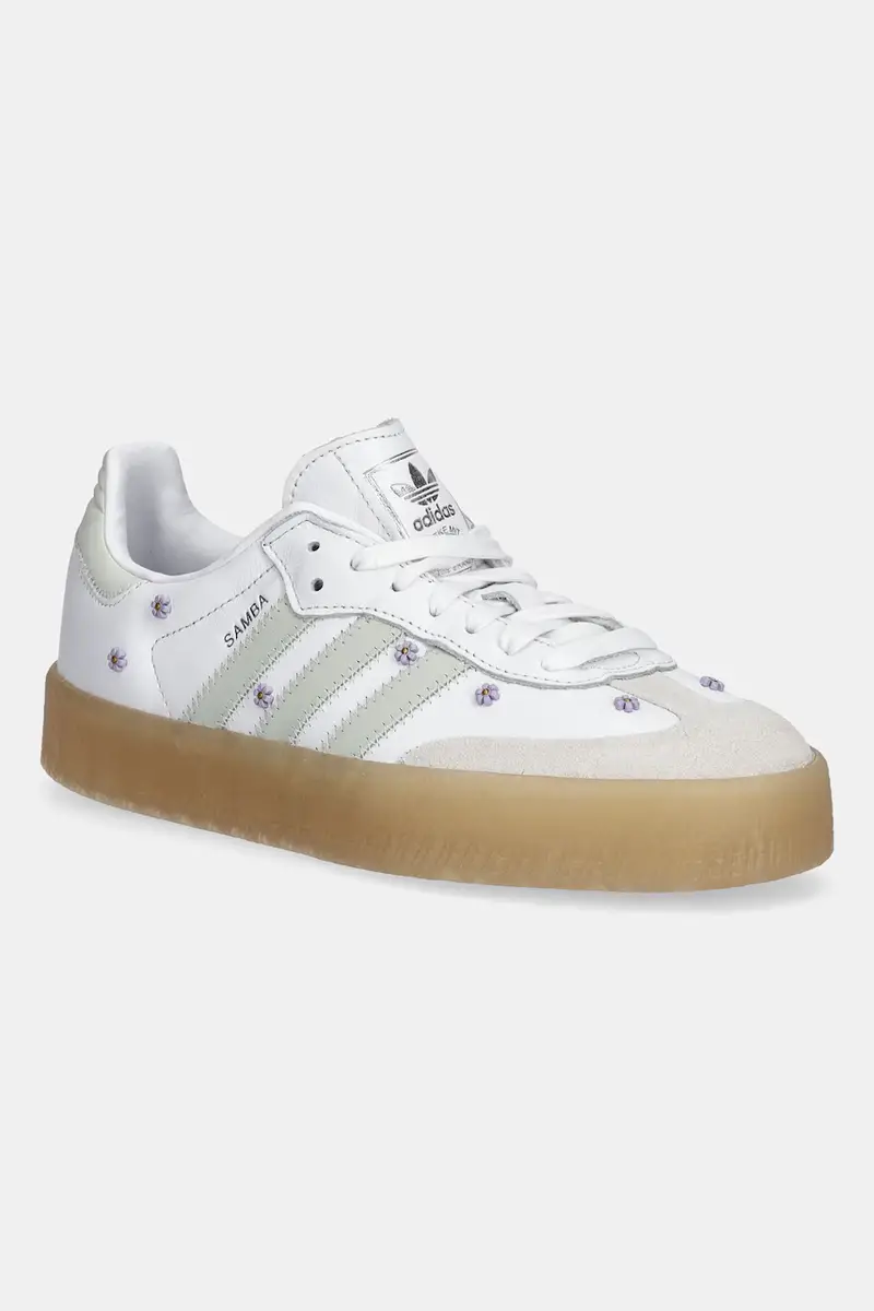 sneakers in pelle Sambae W donna colore bianco JS3954
