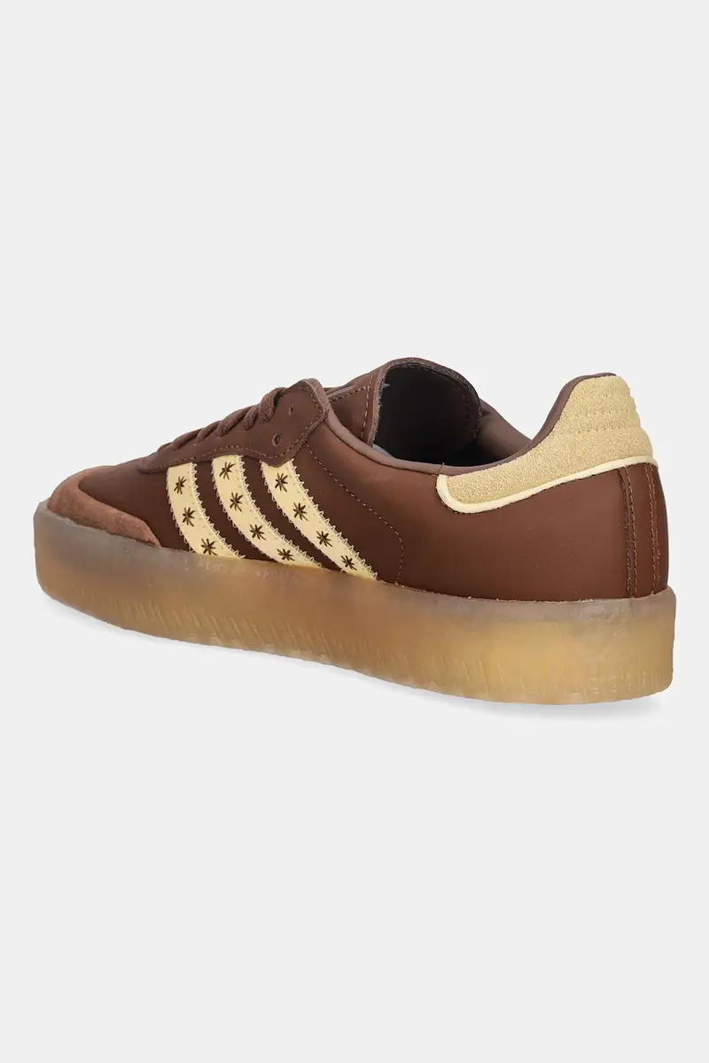 sneakers in pelle Sambae W donna colore marrone JS3958 miniatura 3