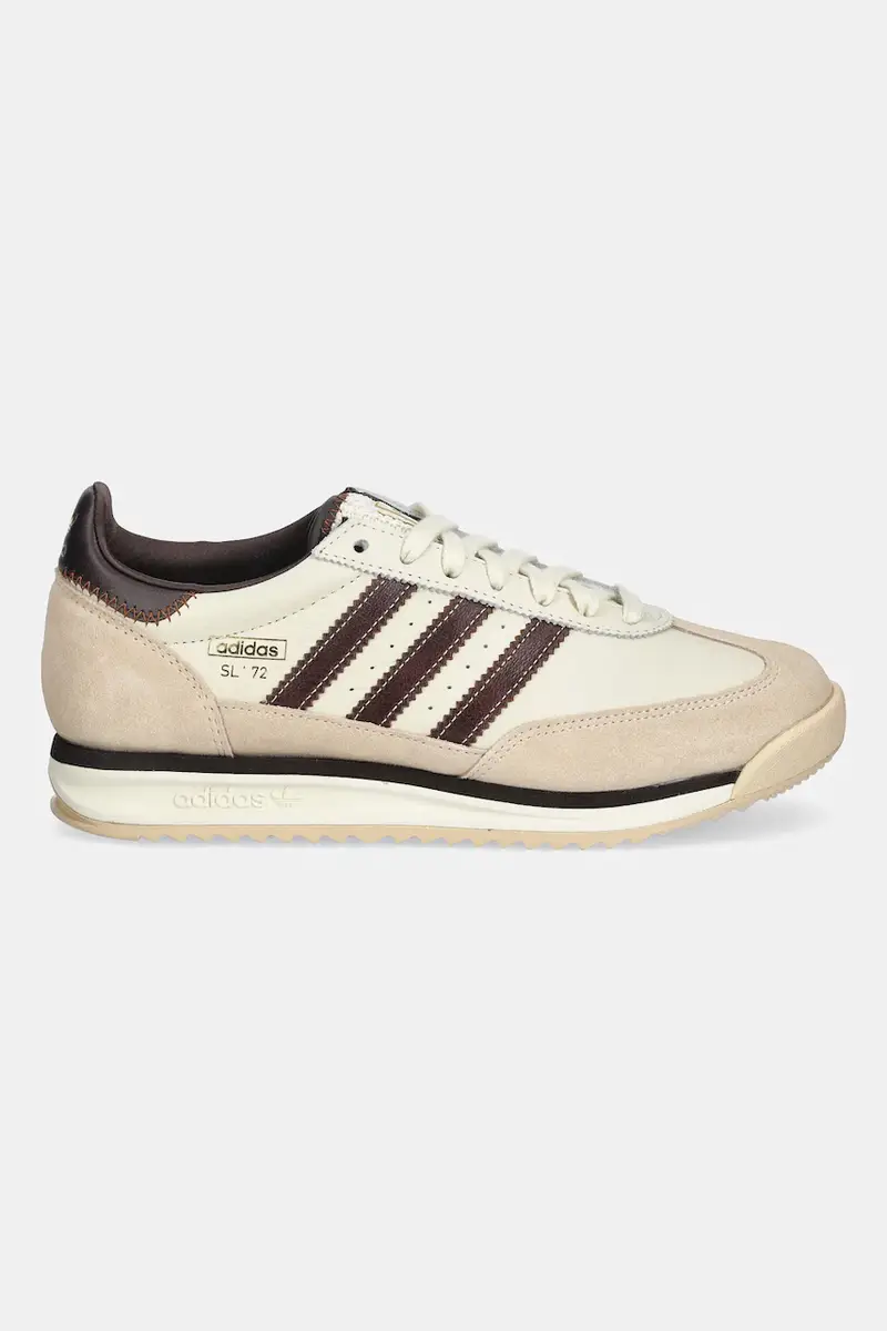 sneakers in pelle SL 72 Beige miniatura 2