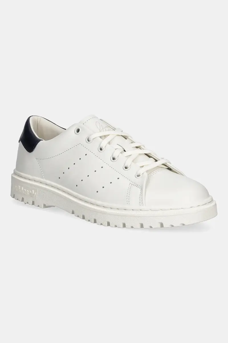 sneakers in pelle Stan Smith Freizeit colore bianco JH7402