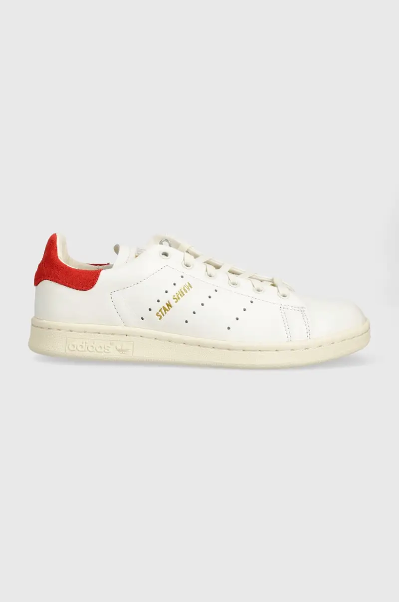 sneakers in pelle Stan Smith LUX colore bianco IF8846