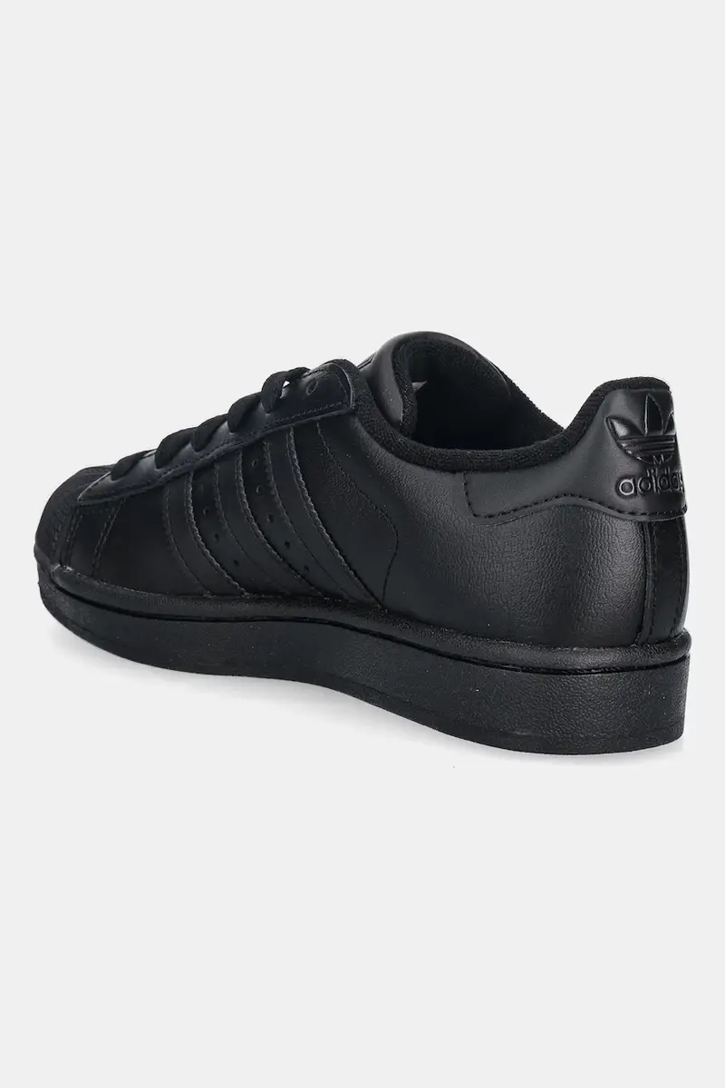 sneakers in pelle Superstar II colore nero JH9979 miniatura 3