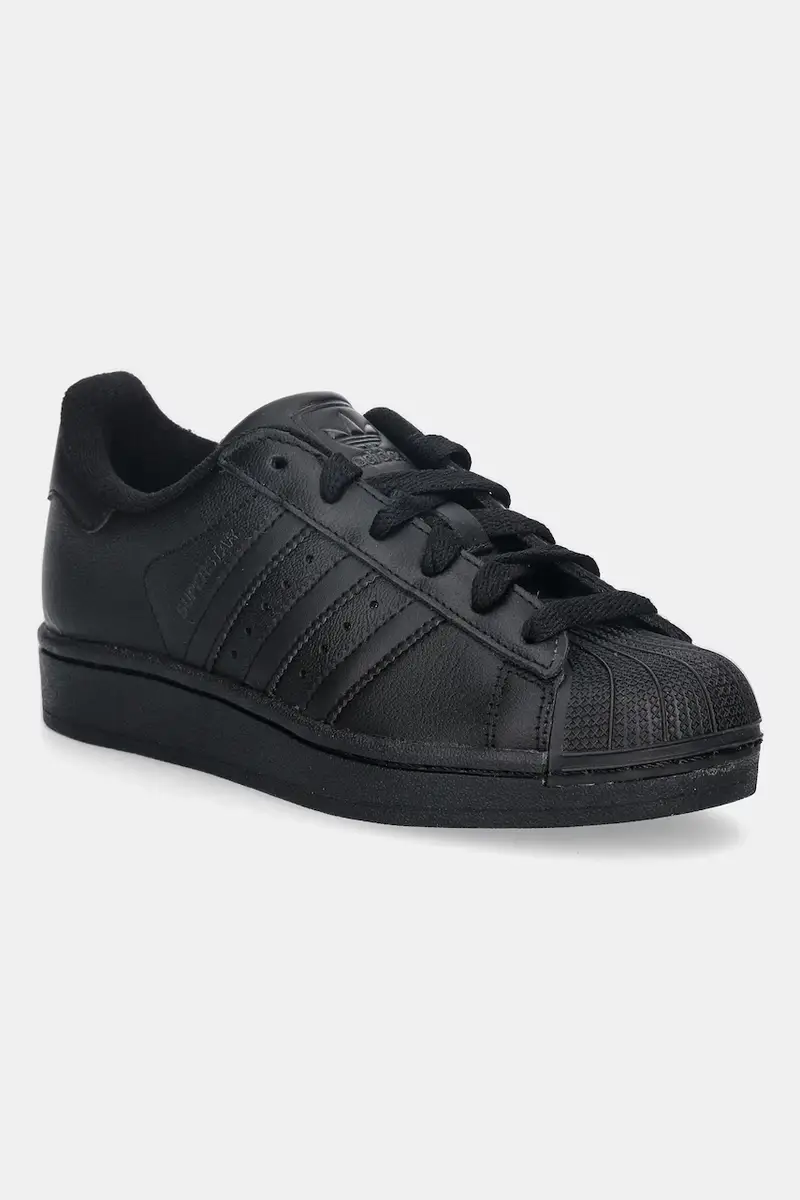 sneakers in pelle Superstar II colore nero JH9979