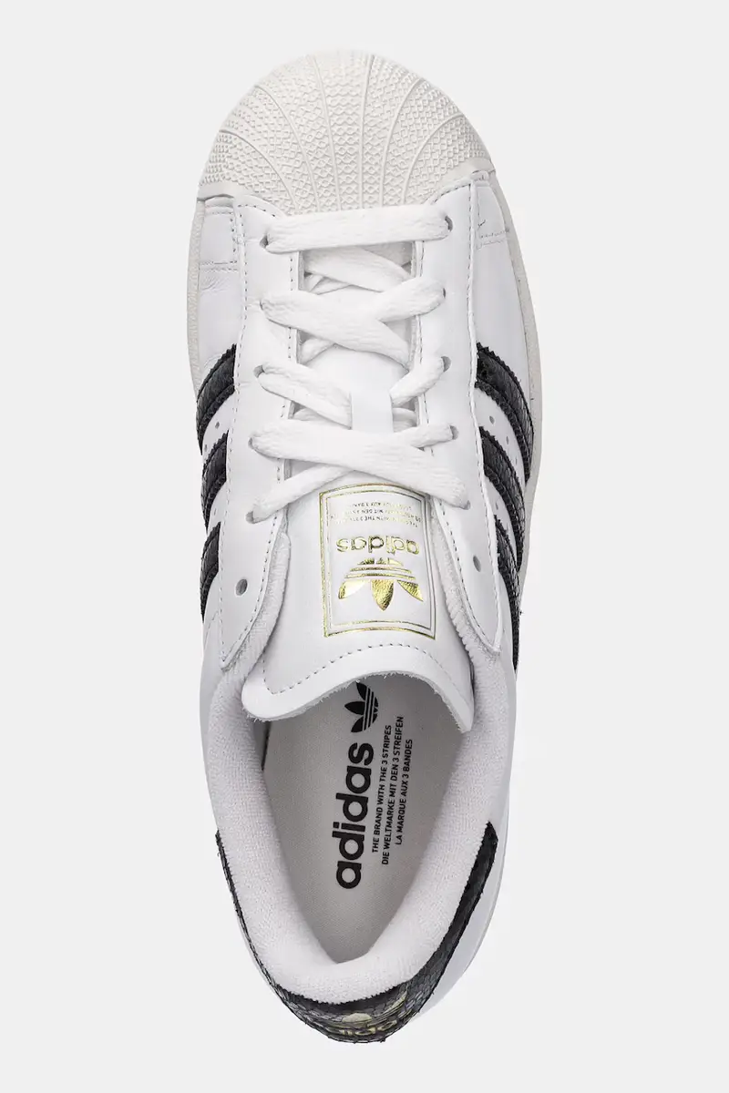 sneakers in pelle Superstar II donna colore bianco JP8162 miniatura 4