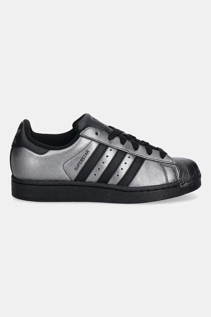 sneakers in pelle Superstar II donna colore nero IH1598 miniatura 2