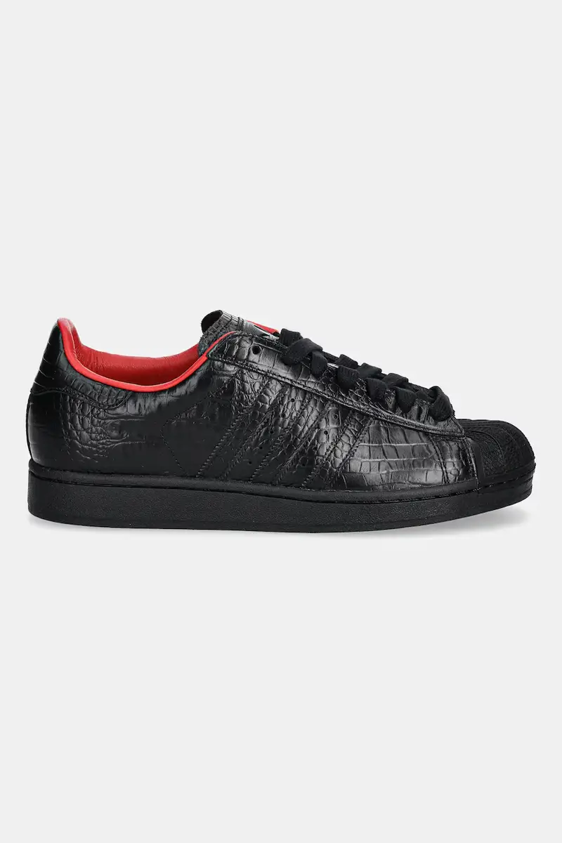 sneakers in pelle Superstar II Nero miniatura 2