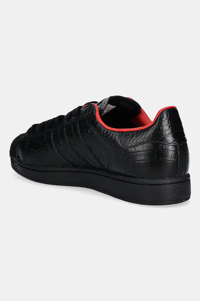 sneakers in pelle Superstar II Nero miniatura 3