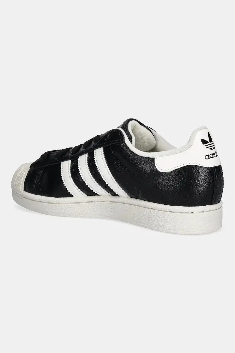sneakers in pelle Superstar II Nero miniatura 3