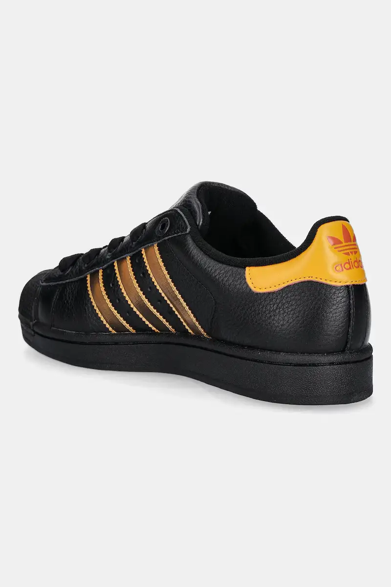 sneakers in pelle Superstar II Nero miniatura 3