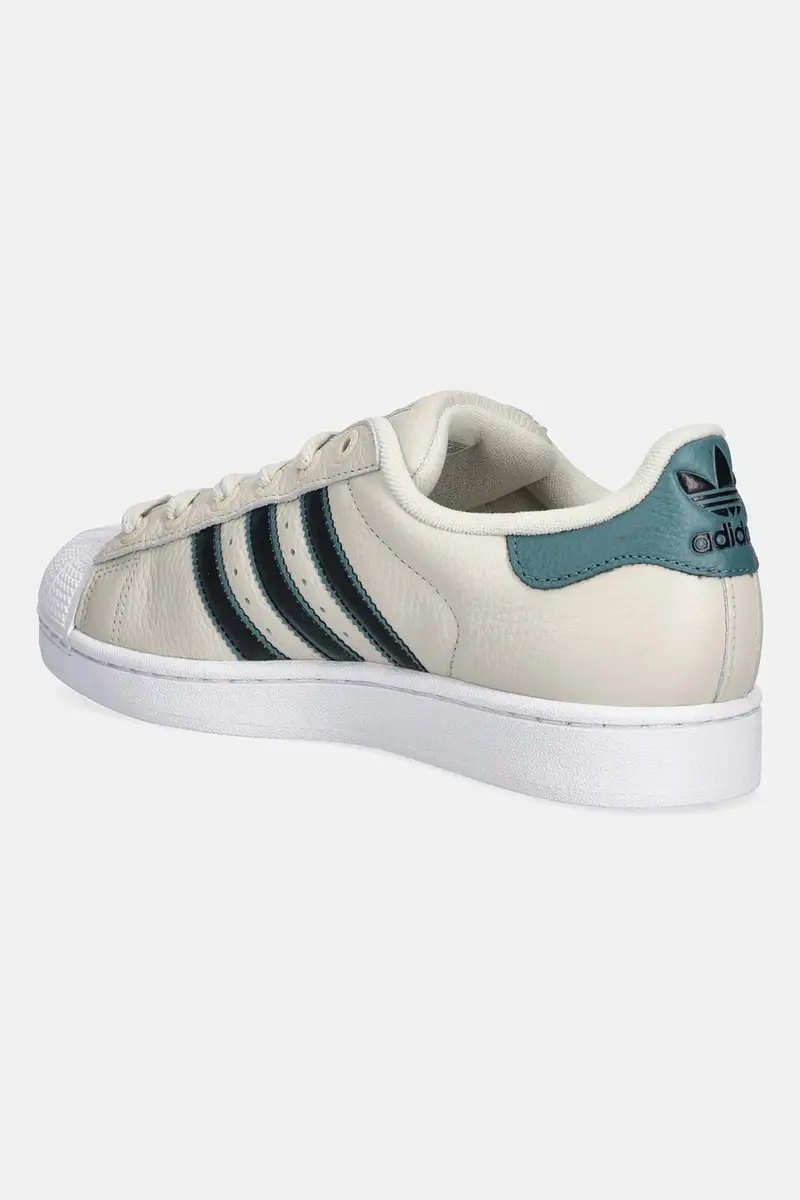 sneakers in pelle Superstar II uomo colore beige JQ3913 miniatura 3