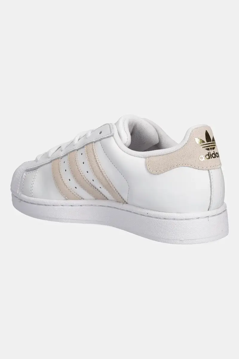 sneakers in pelle Superstar II W colore bianco HQ4917 miniatura 3