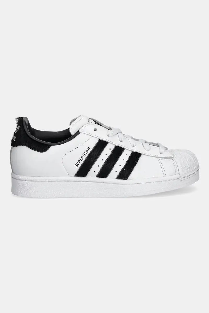 sneakers in pelle Superstar II W donna colore bianco JH7052 miniatura 2