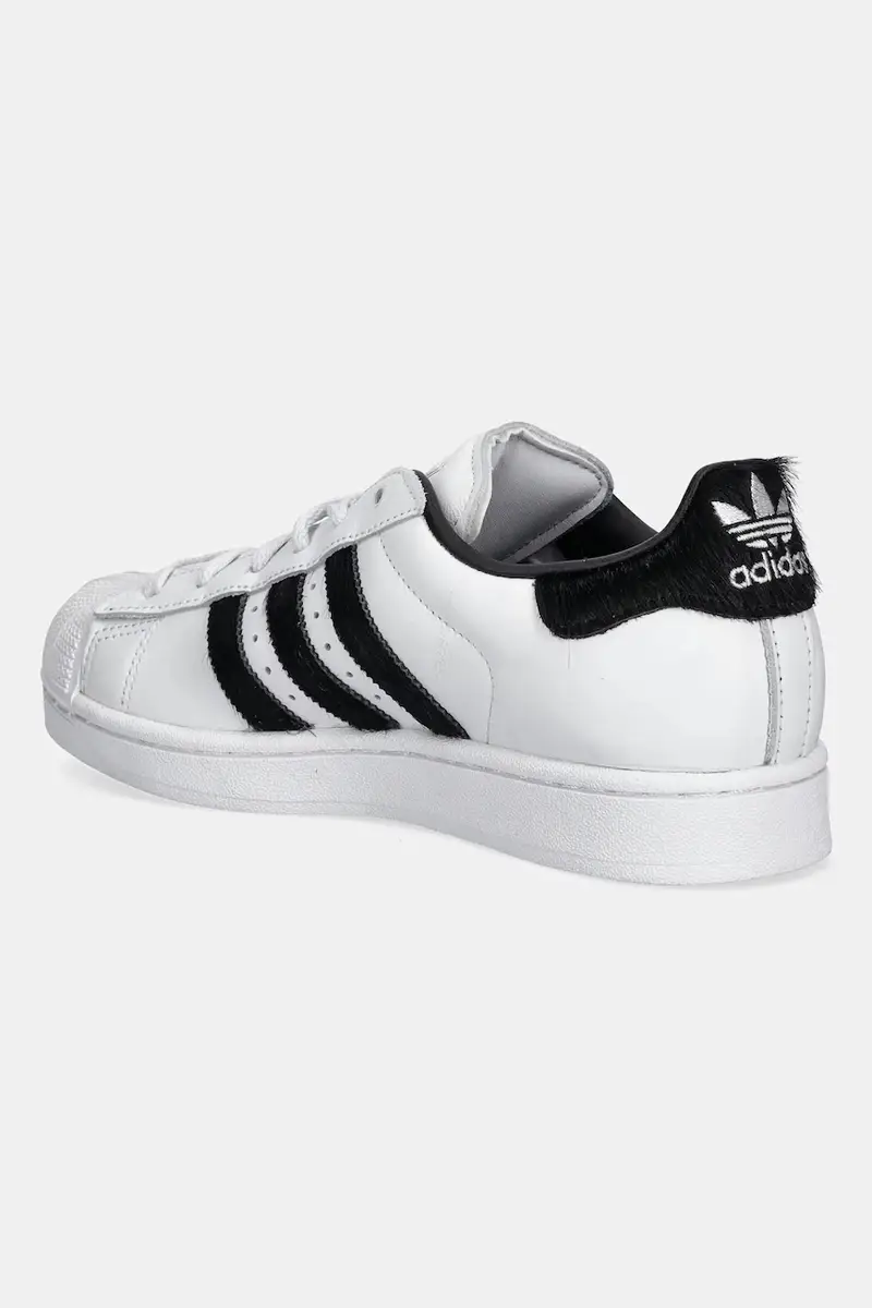 sneakers in pelle Superstar II W donna colore bianco JH7052 miniatura 3